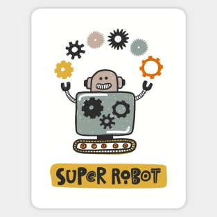 Super Robot Sticker